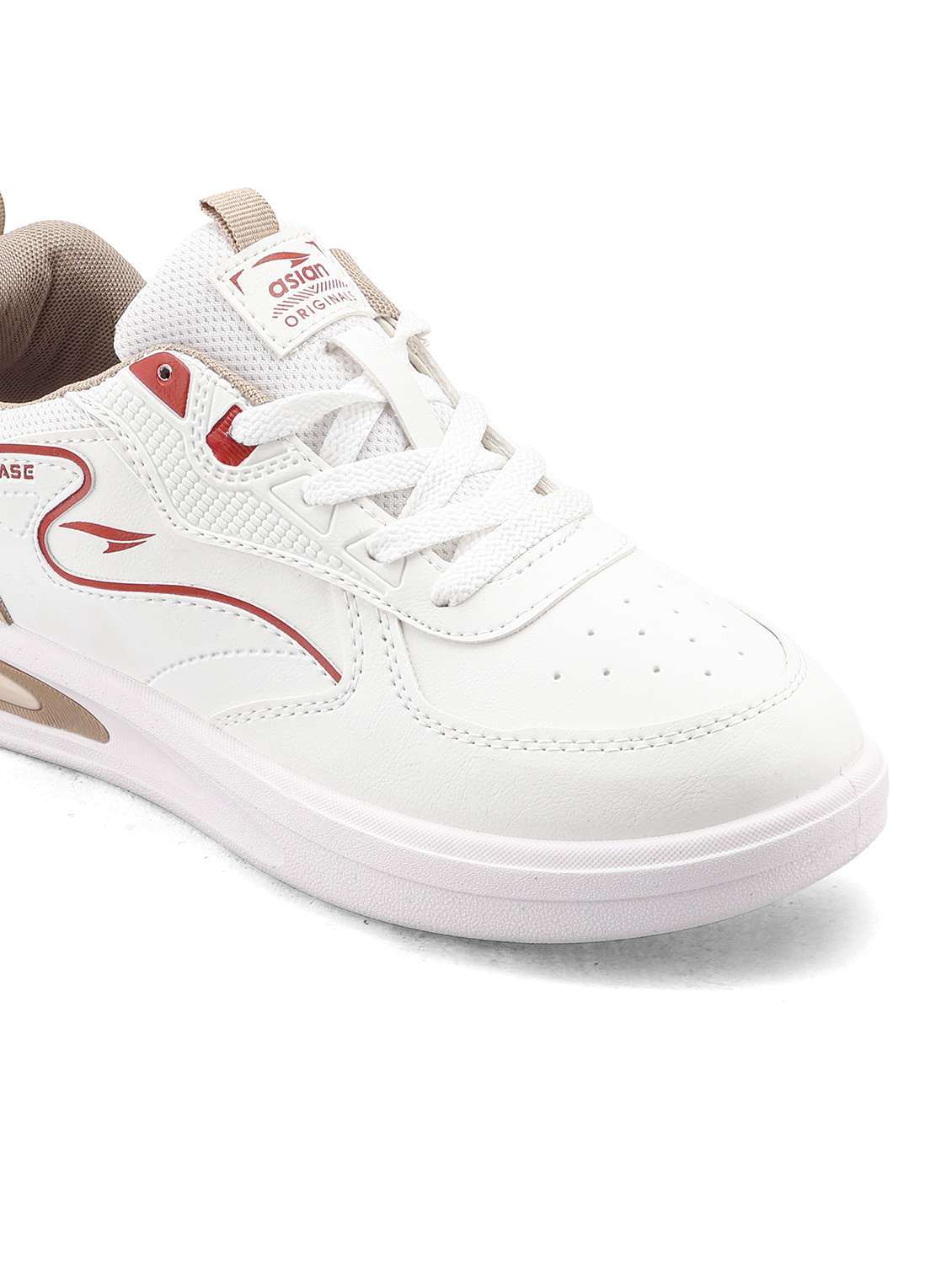 men off white lace up sneaker - 22524341 -  Standard Image - 3