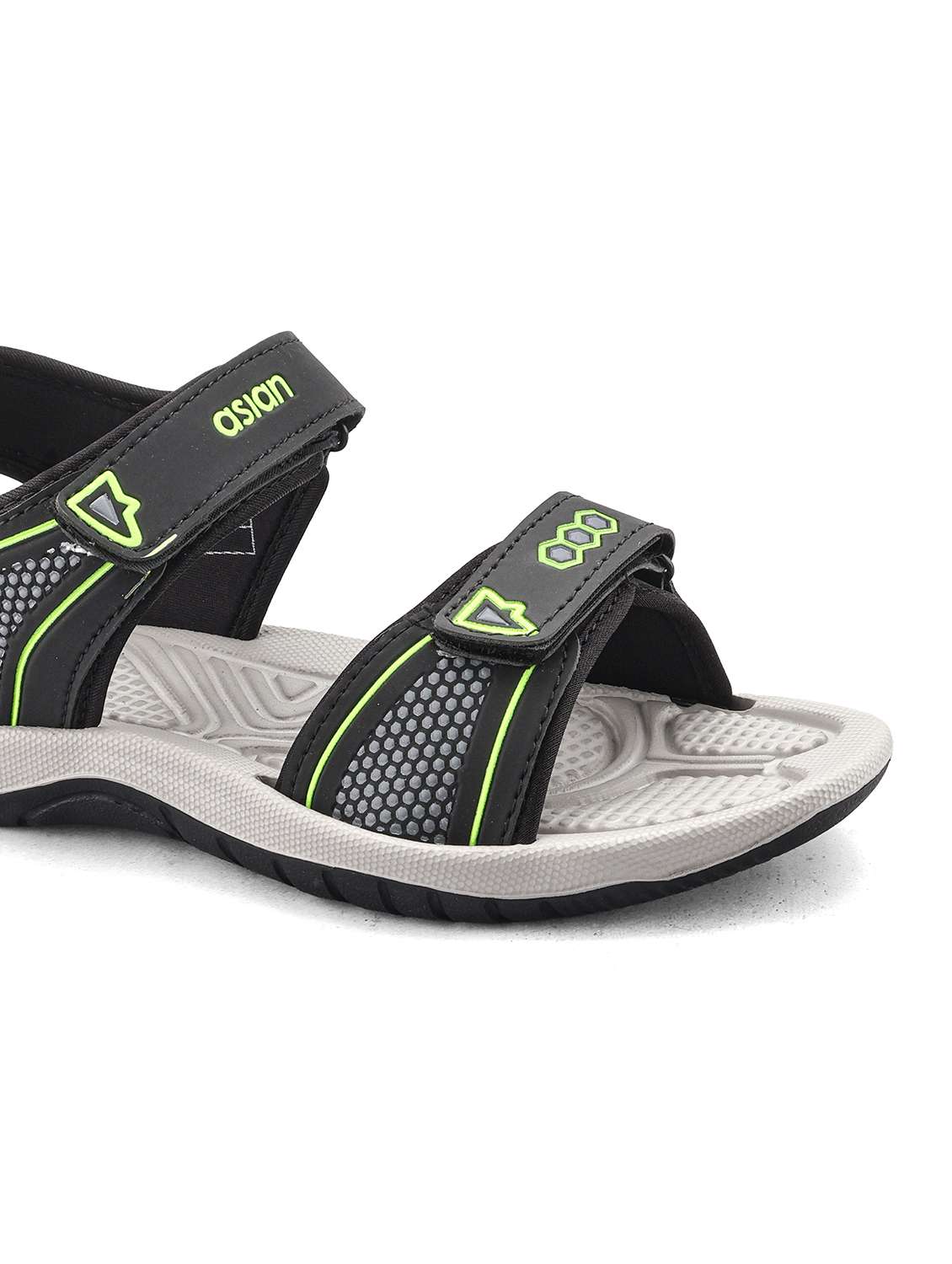 men black back strap floater - 22524363 -  Standard Image - 5