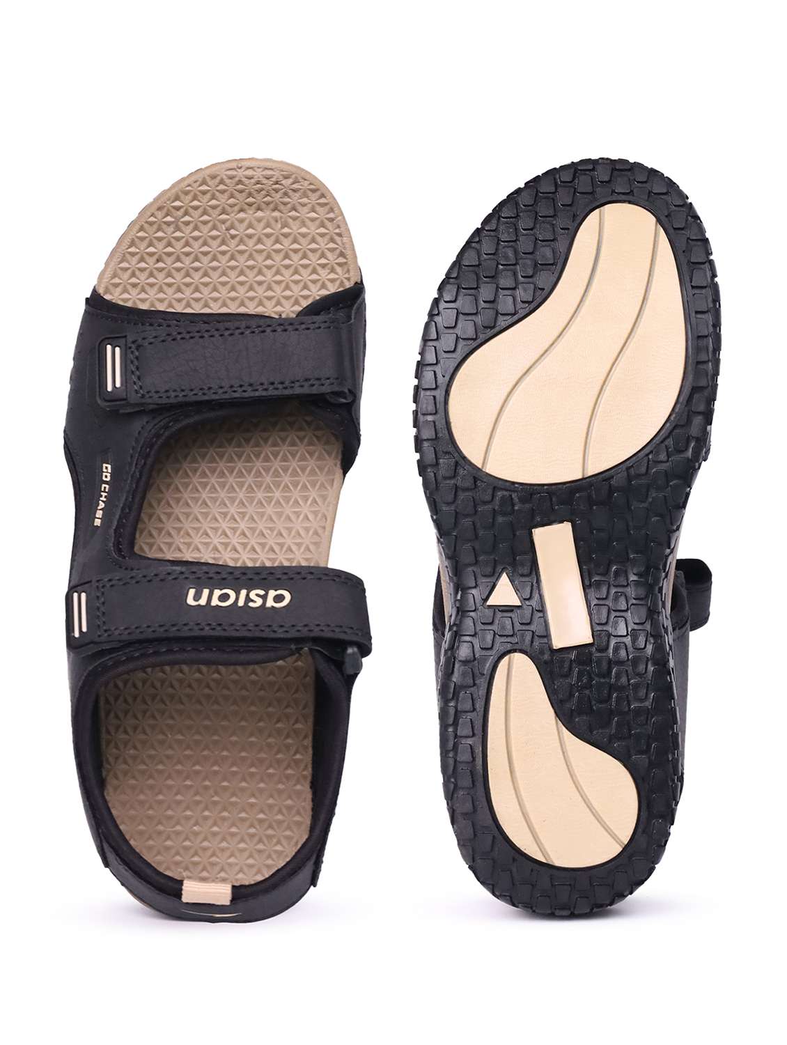 men solid back strap floater - 22524367 -  Standard Image - 3