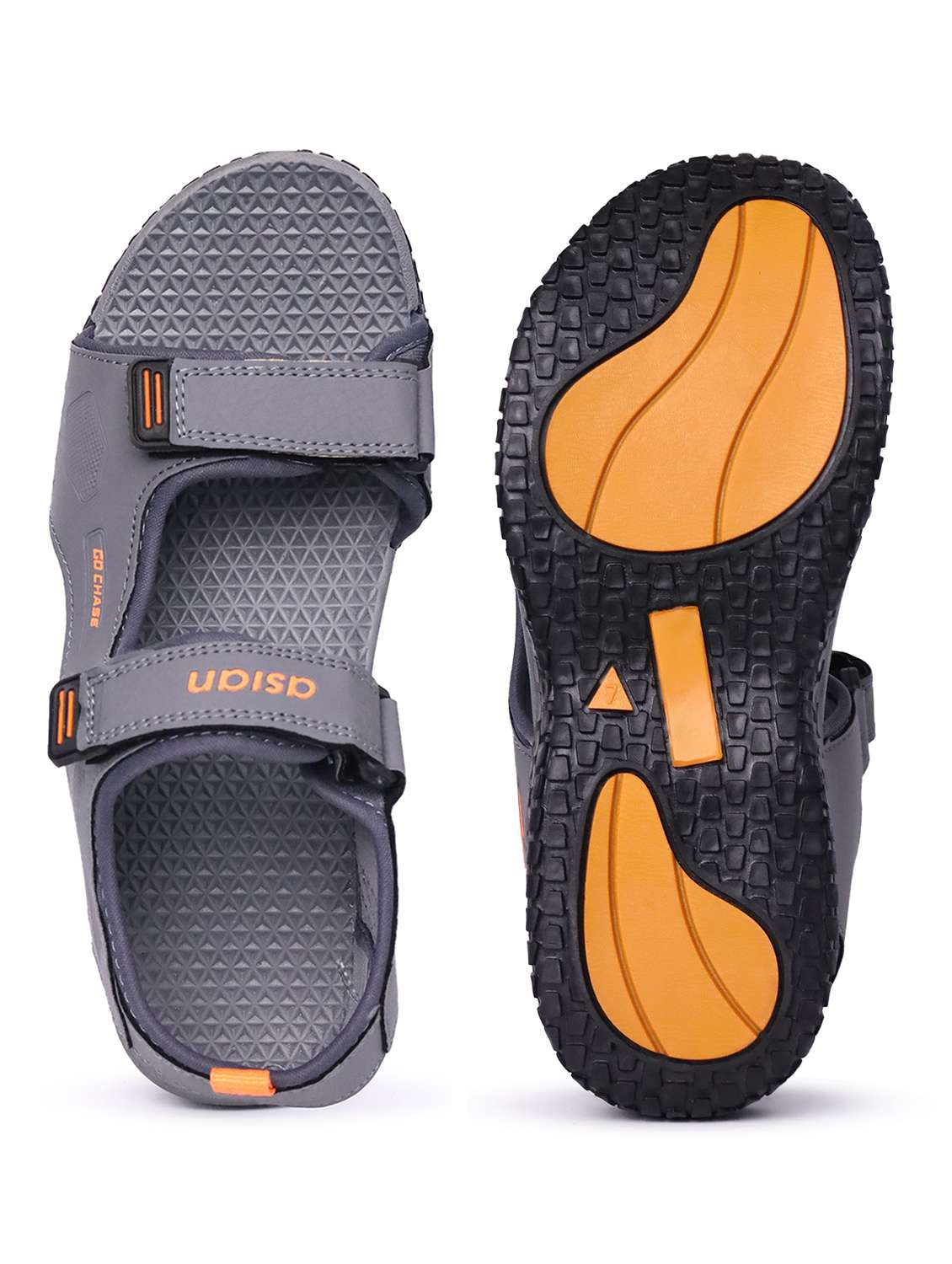 men solid back strap floater - 22524369 -  Standard Image - 3