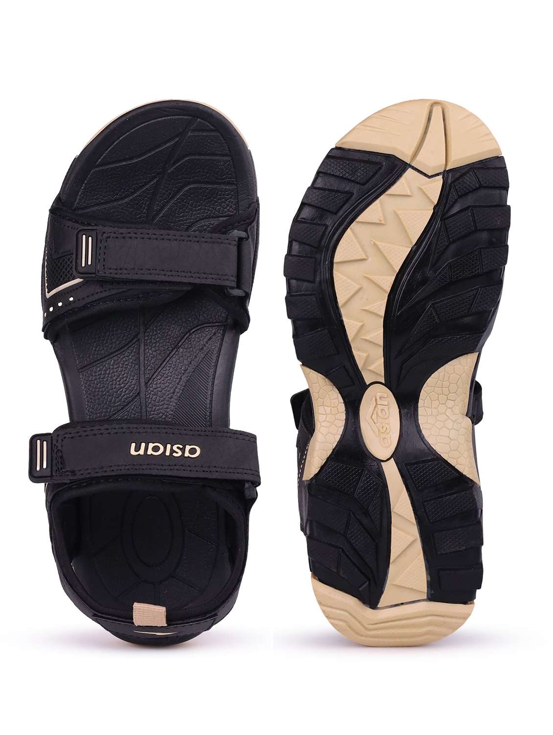 men solid back strap floater - 22524371 -  Standard Image - 3