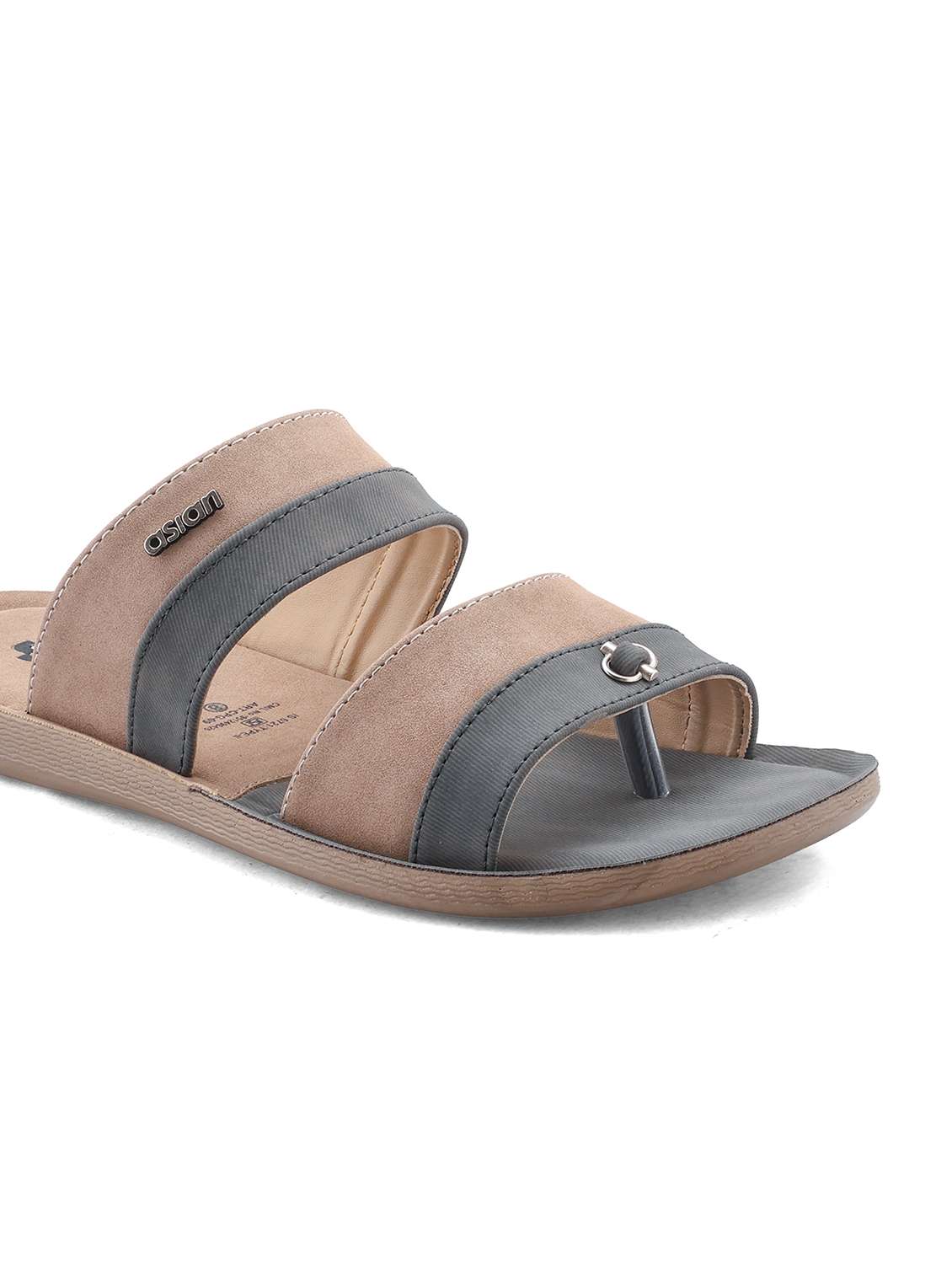 men color block slip on orthosoft slipper - 22524398 -  Standard Image - 5