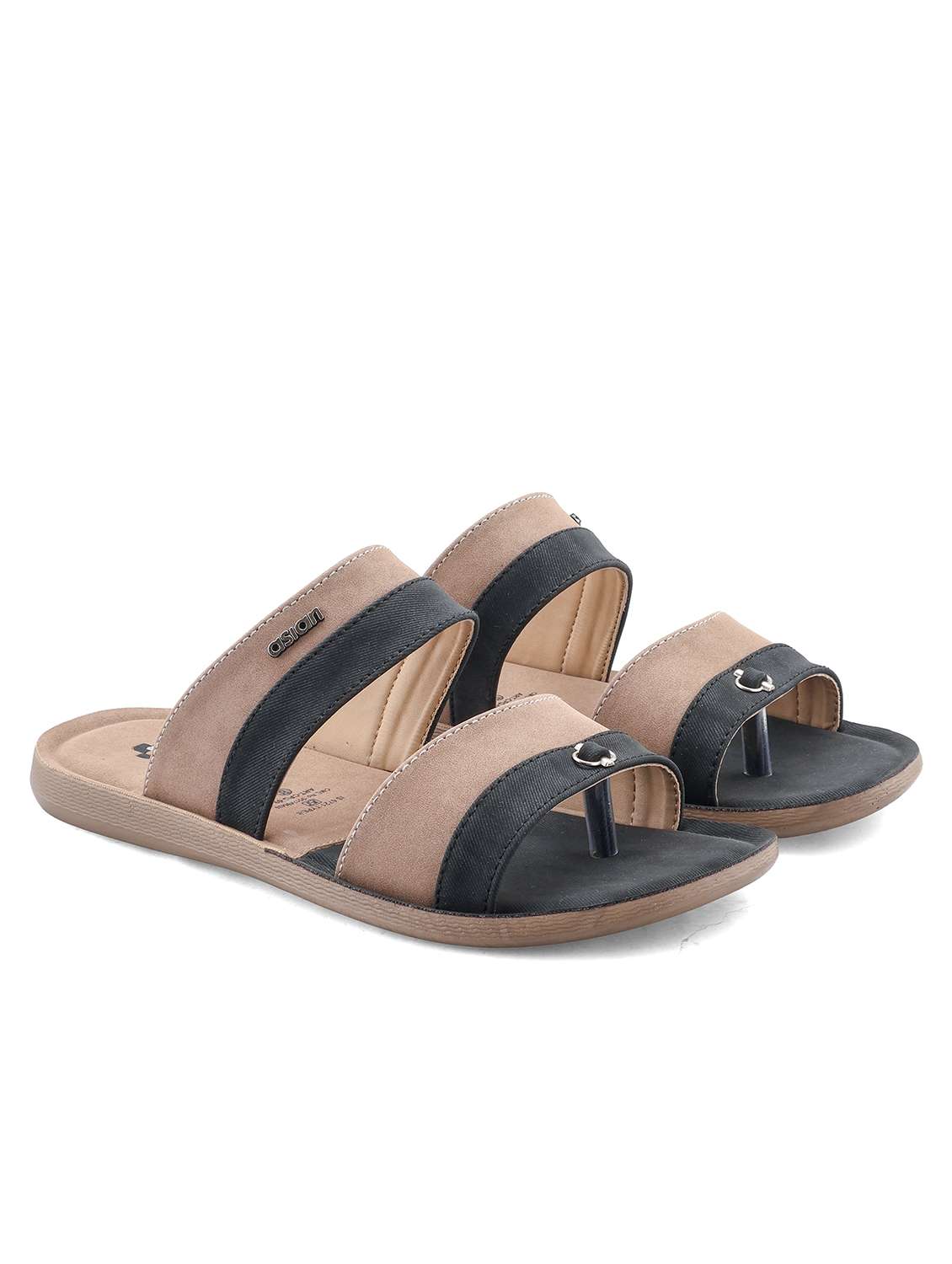 men color block slip on orthosoft slipper