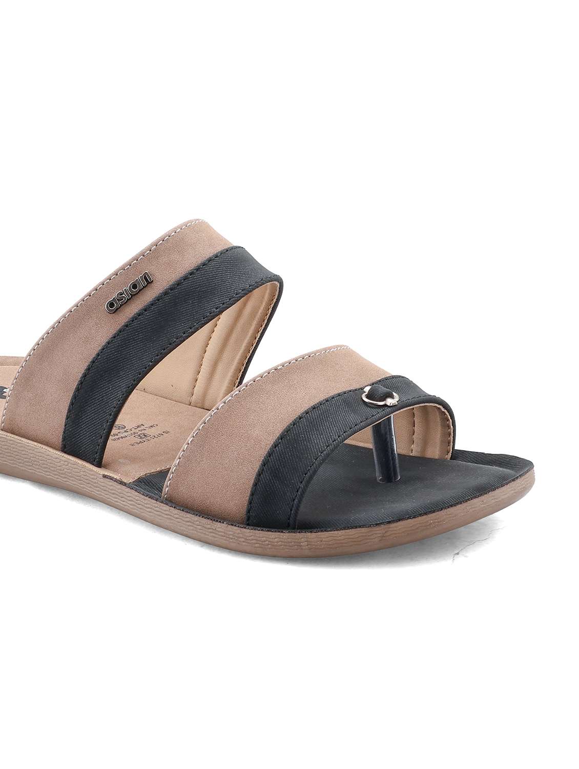 Men Color Block Slip On Orthosoft Slipper - 22524399 -  Standard Image - 5