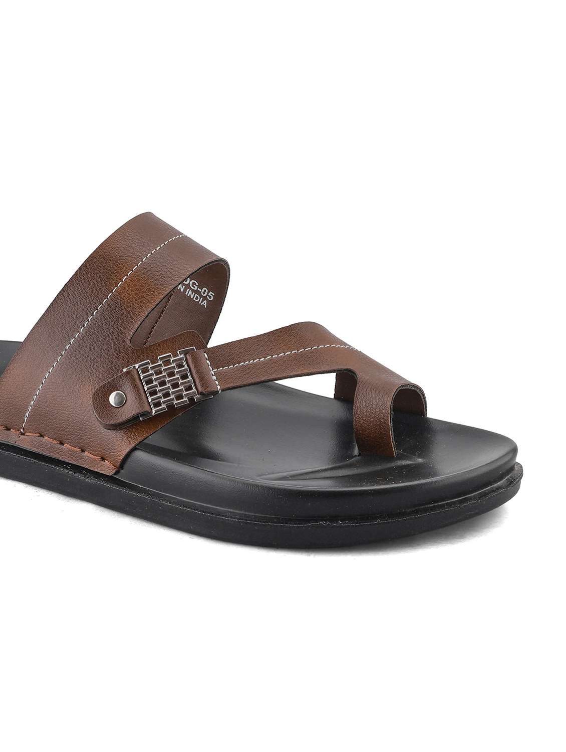 men brown orthosoft slipper - 22524410 -  Standard Image - 5