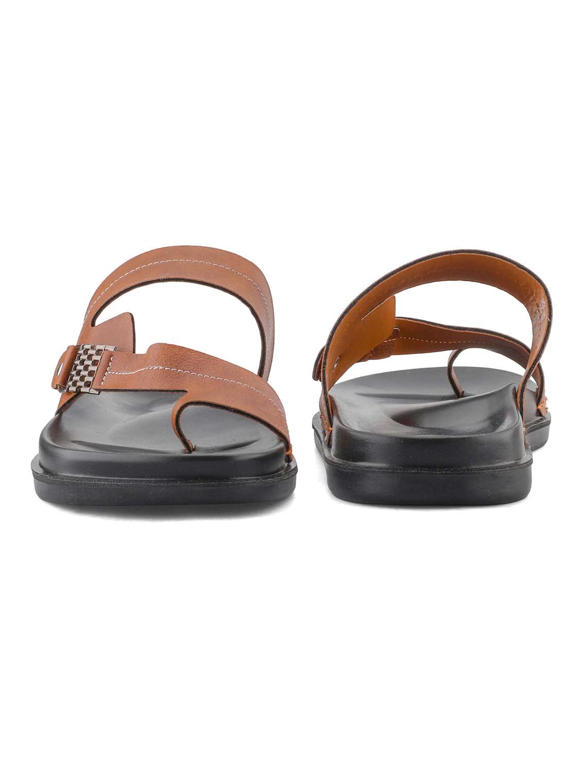 Men Tan Orthosoft Slipper - 22524411 -  Standard Image - 3