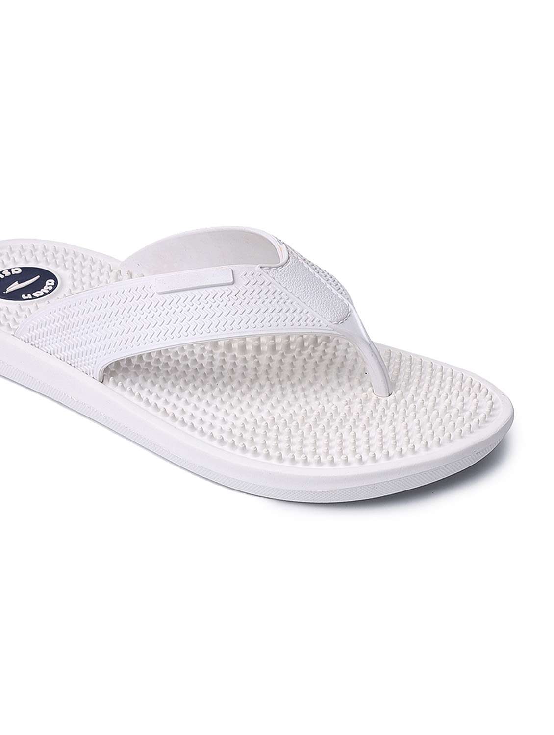 men white toe separator flip flop - 22524412 -  Standard Image - 5