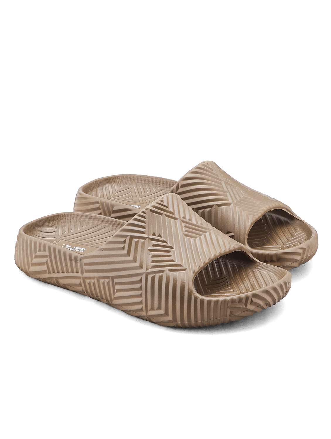 men beige slip on slider