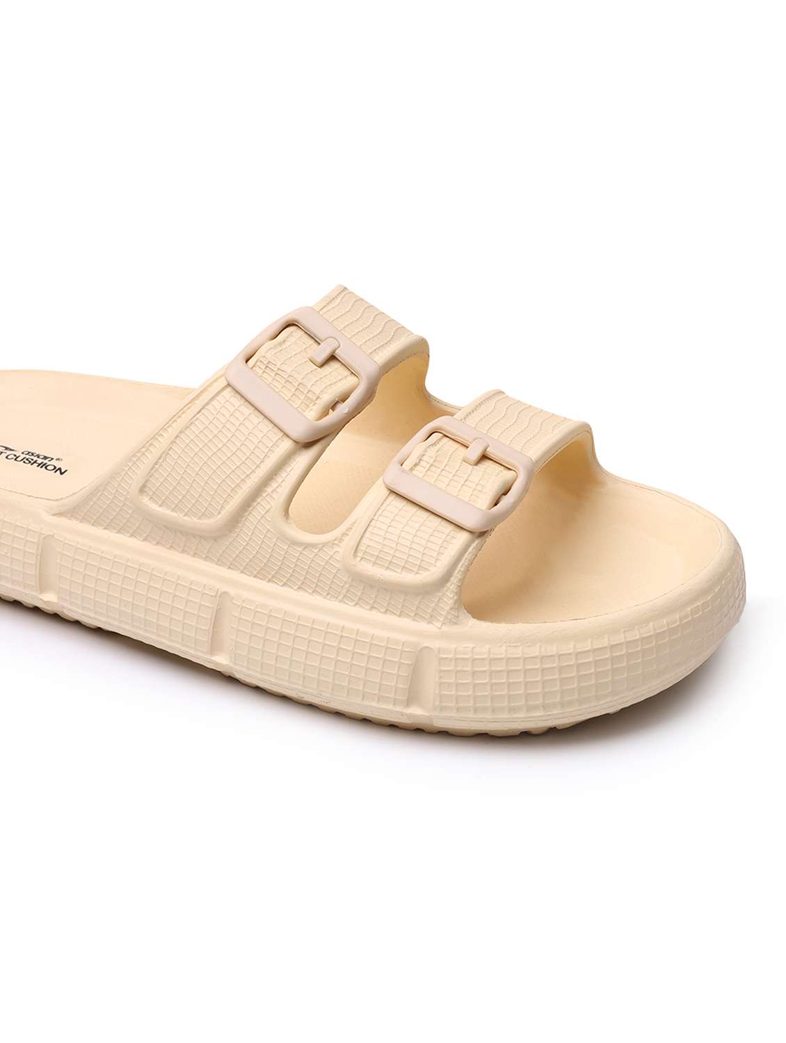 men textured slip on slider - 22524415 -  Standard Image - 5