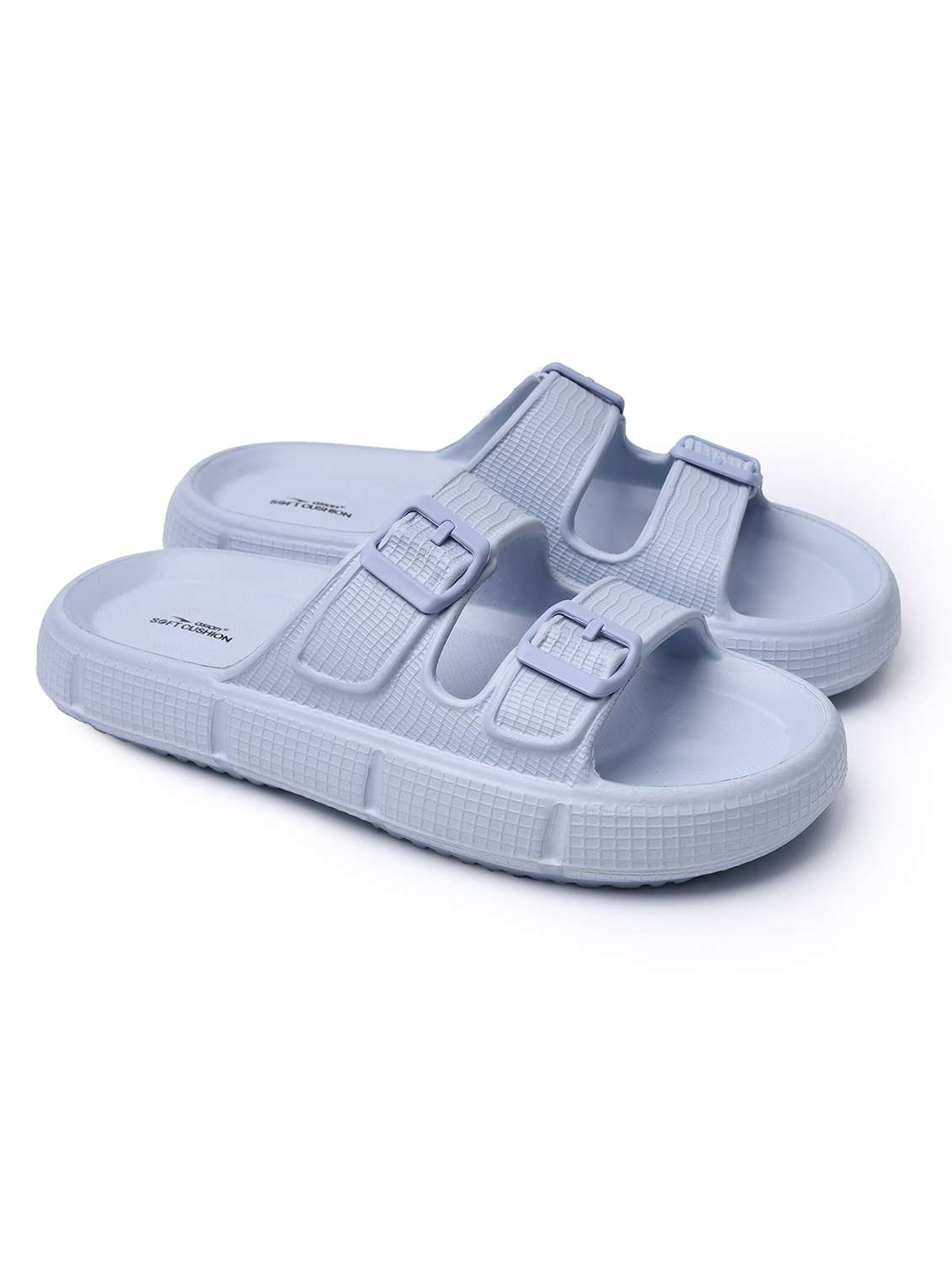 men textured slip on slider