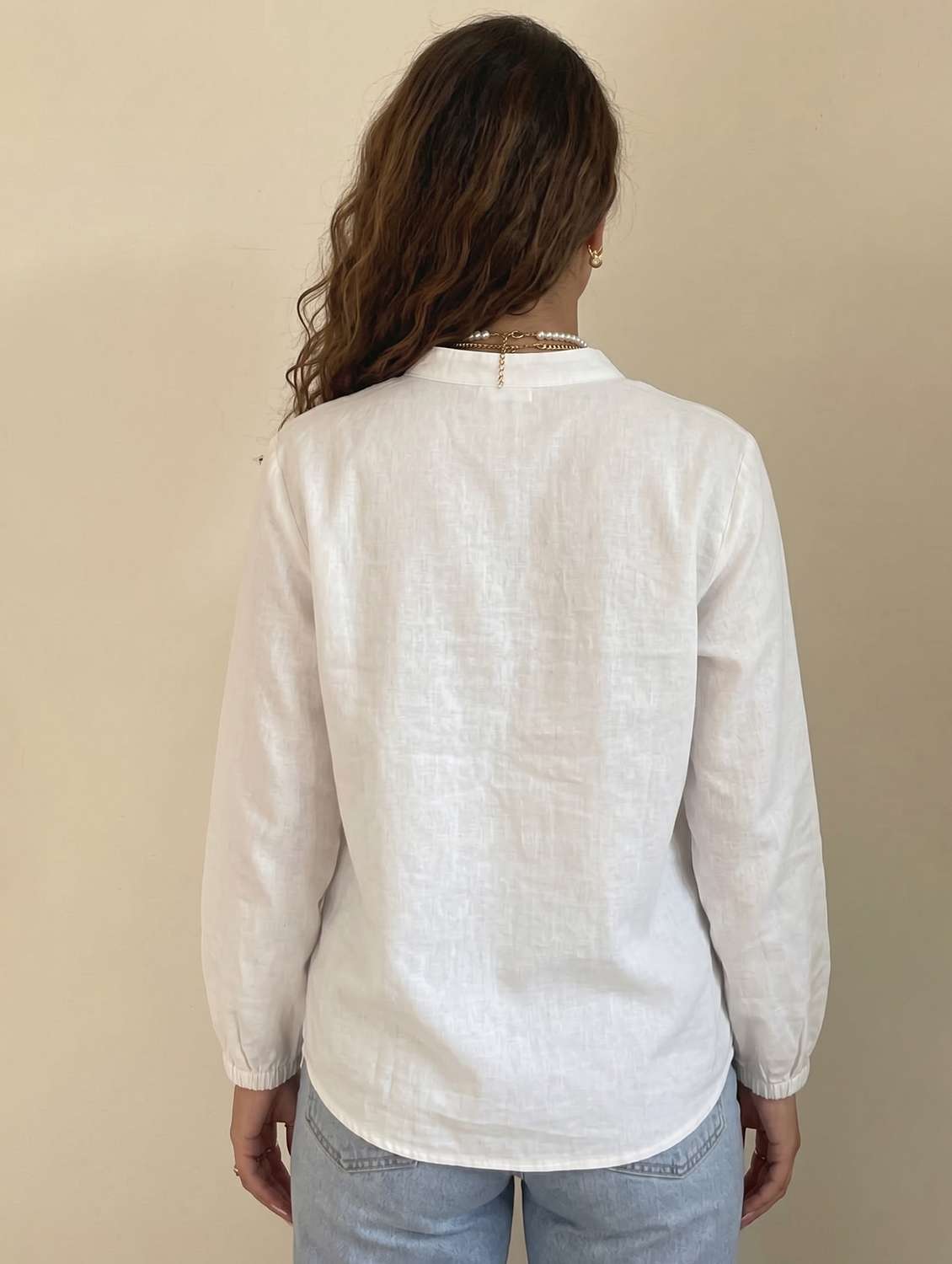 women printed long sleeve shirt  - 22524431 -  Standard Image - 3