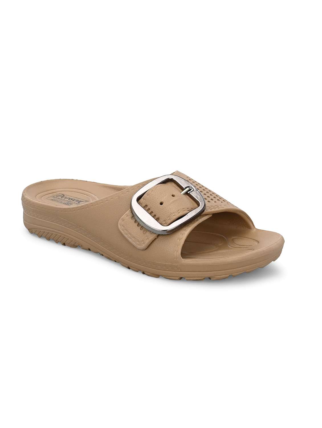 women textured slip on slides - 22524433 -  Standard Image - 3