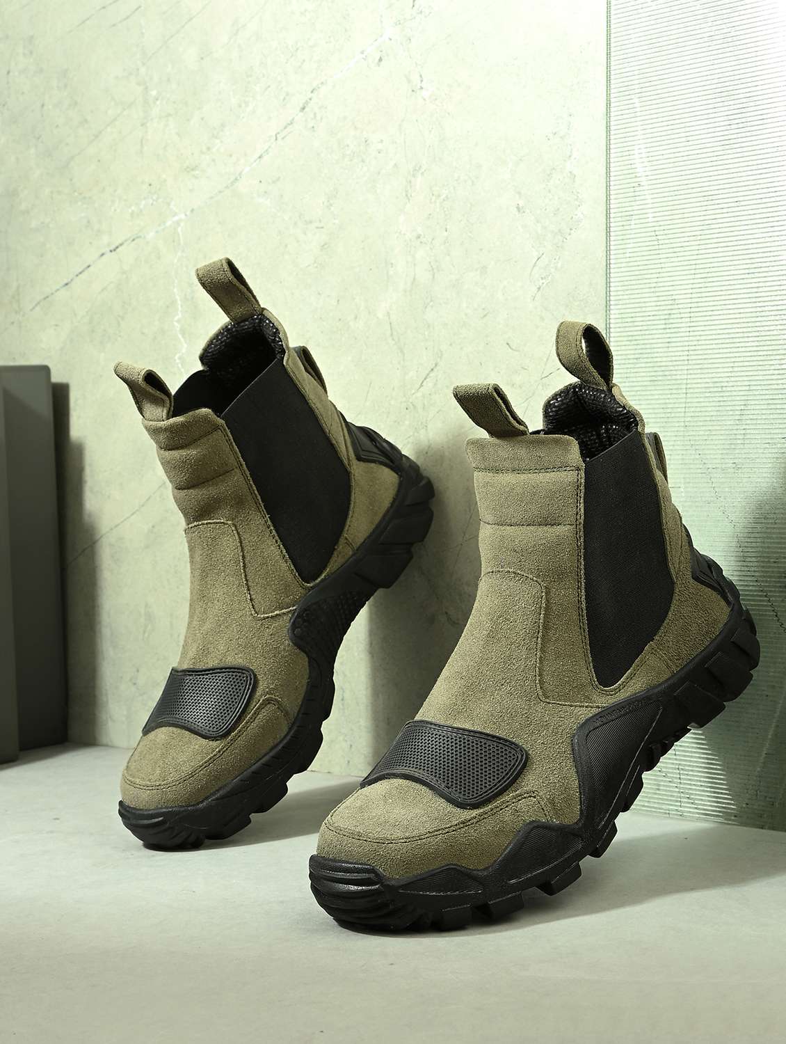 men olive hiking boots boot