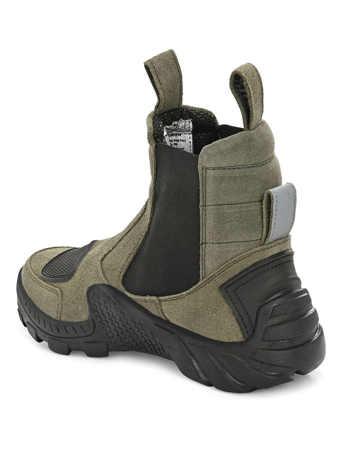 men olive hiking boots boot - 22524442 -  Standard Image - 3
