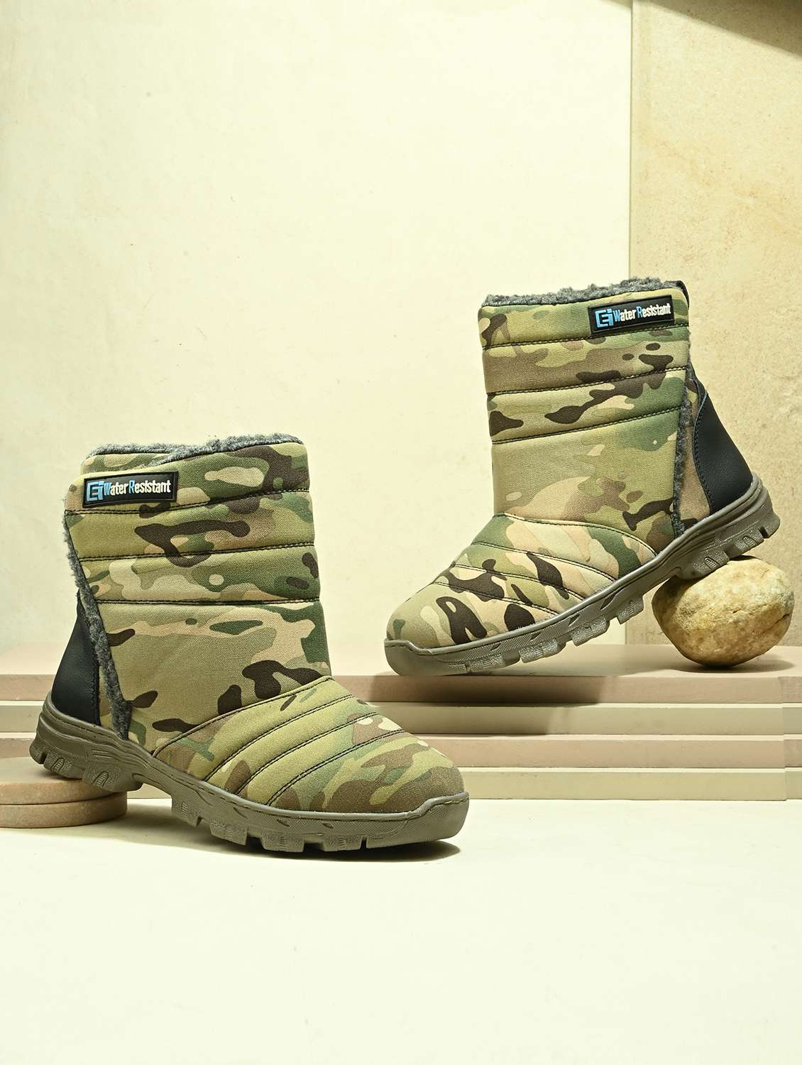 men green winter shoes boot