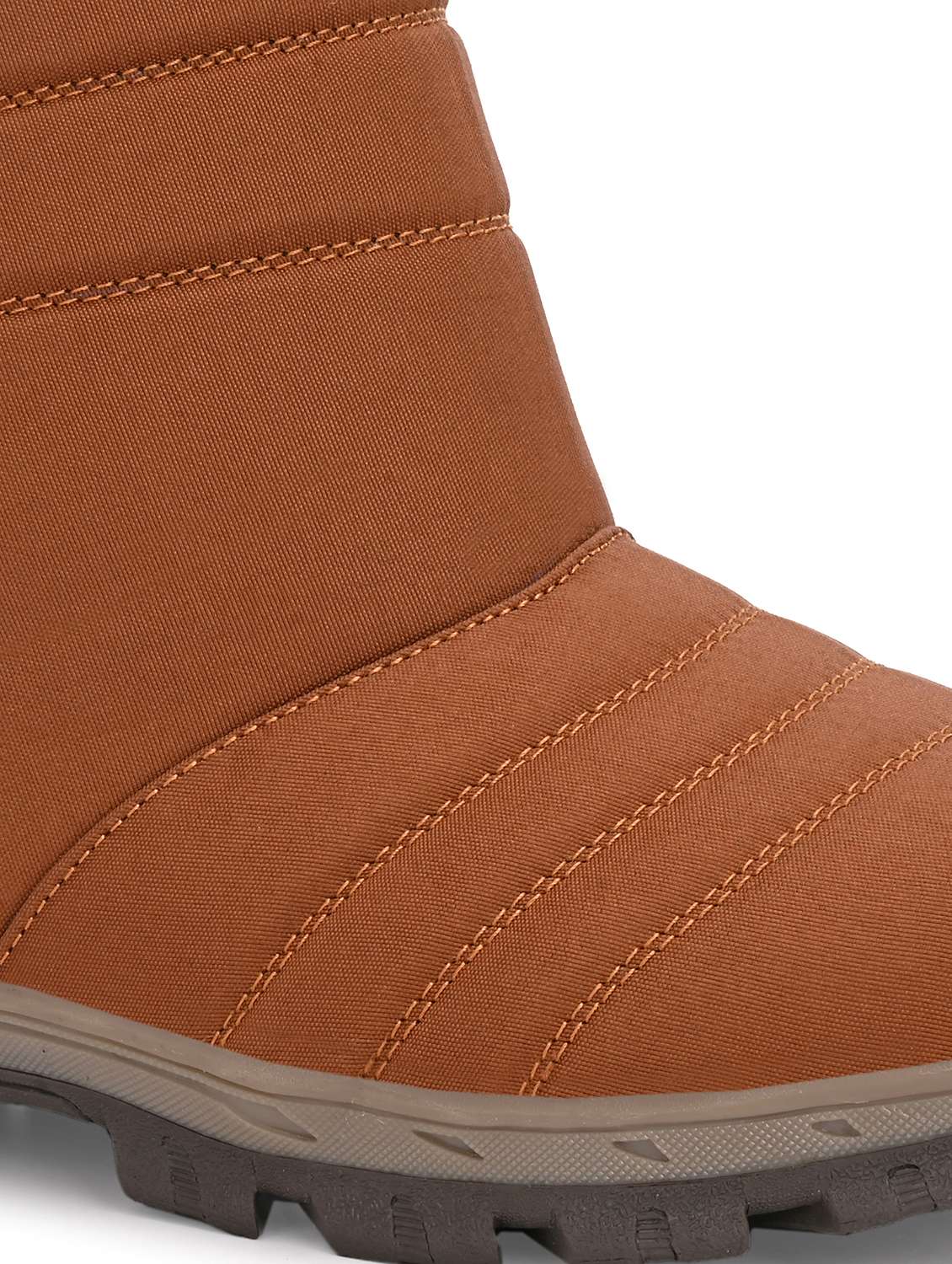 men tan winter shoes boot - 22524445 -  Standard Image - 5