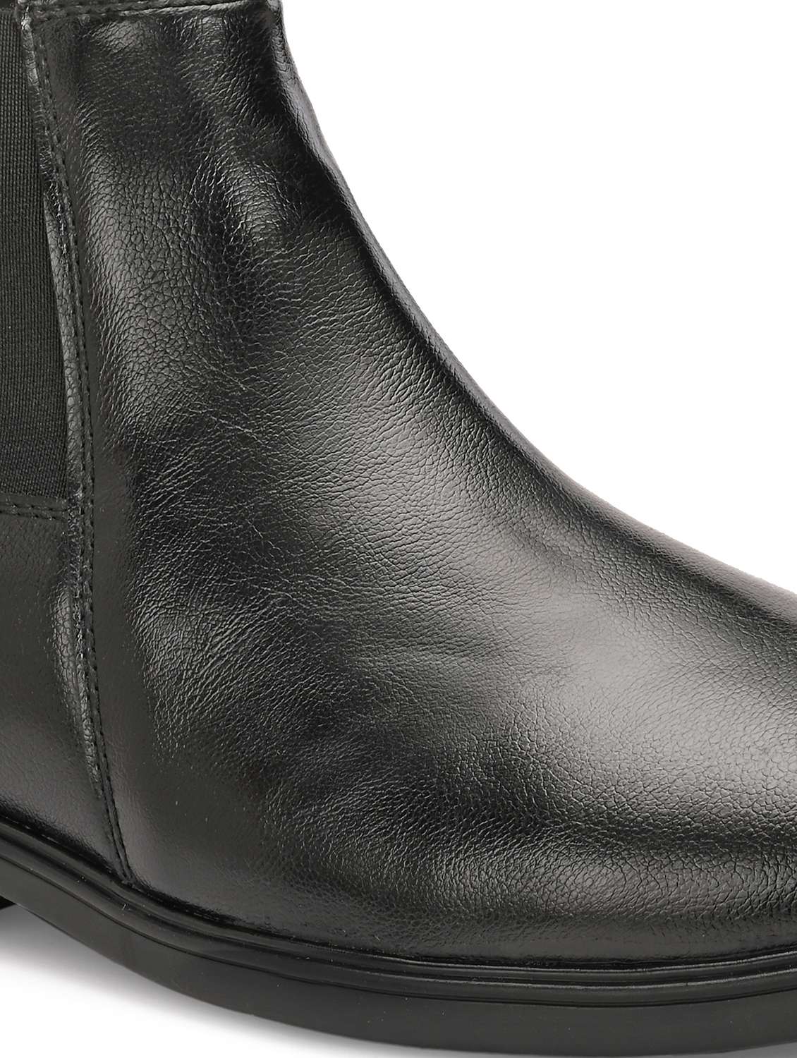 men black slip on boot - 22524446 -  Standard Image - 5