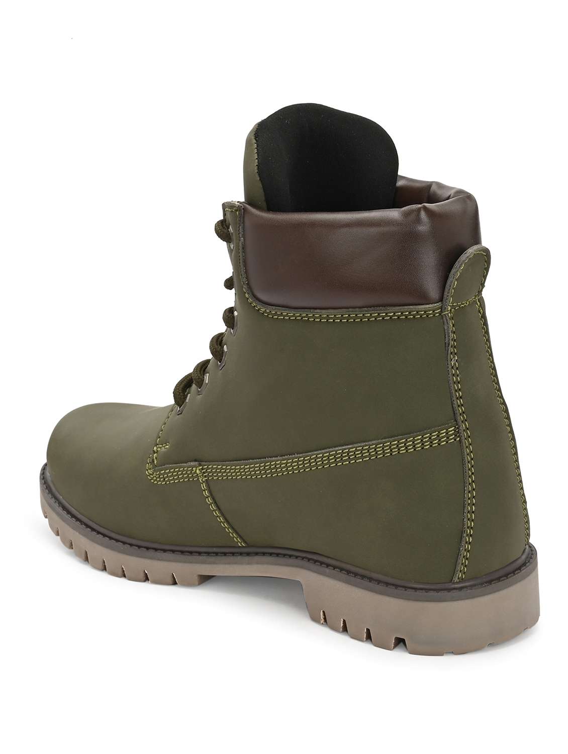 men olive hiking boots boot - 22524451 -  Standard Image - 3