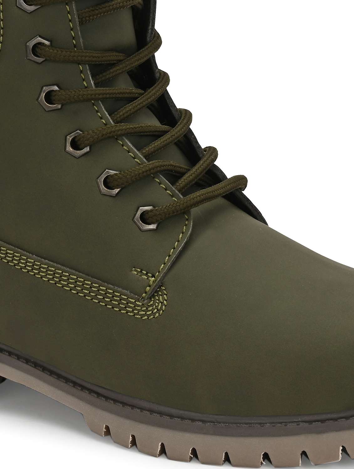 men olive hiking boots boot - 22524451 -  Standard Image - 5
