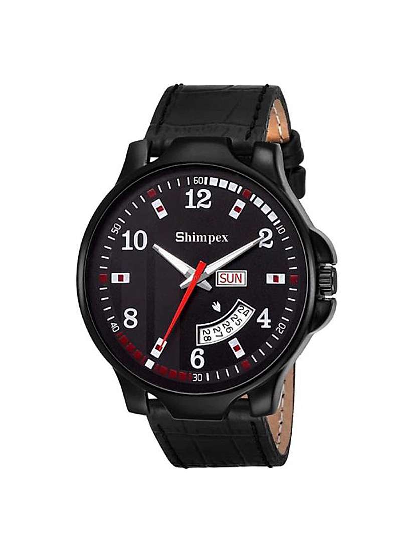 men classic edge analog watch