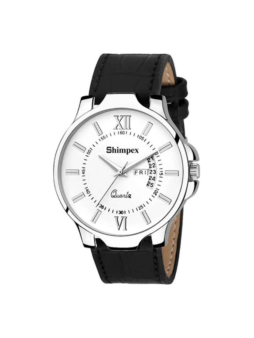 men classic edge analog watch