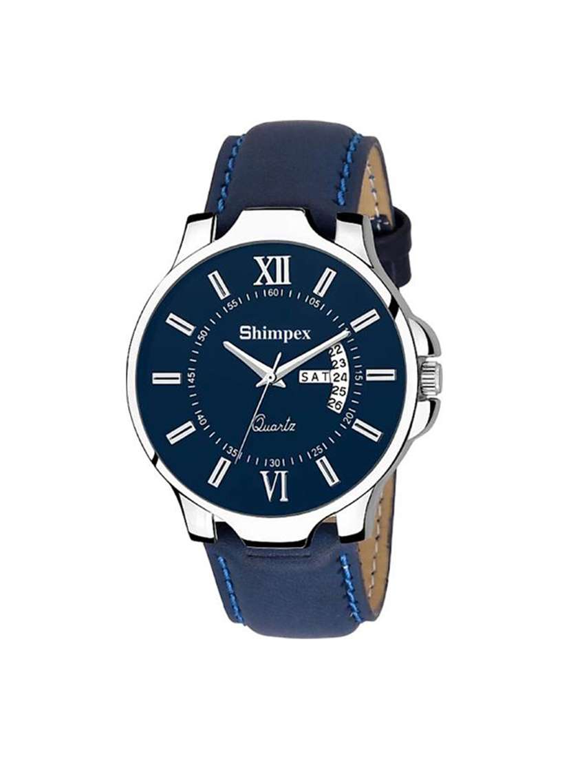 men classic edge analog watch