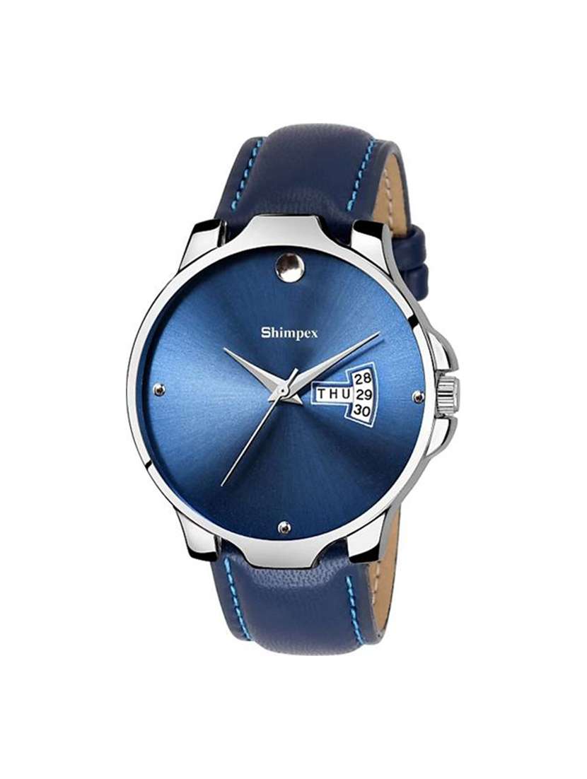 men classic edge analog watch