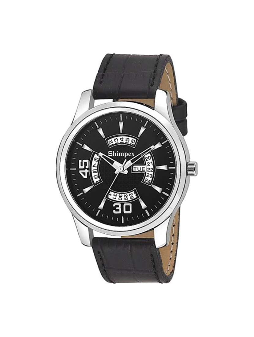 men classic edge analog watch