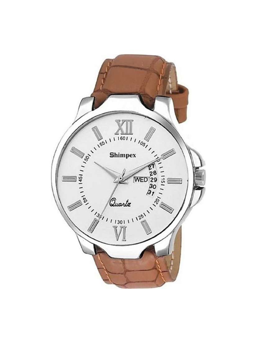 men classic edge analog watch