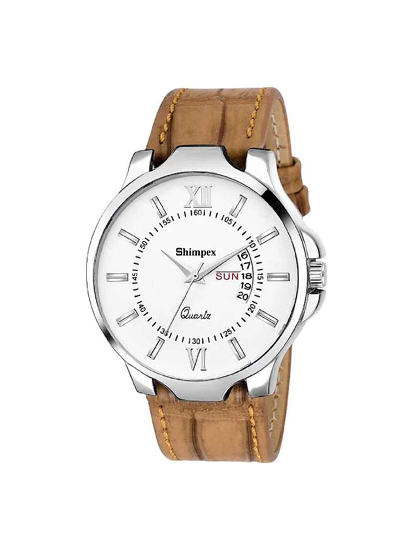 men classic edge analog watch