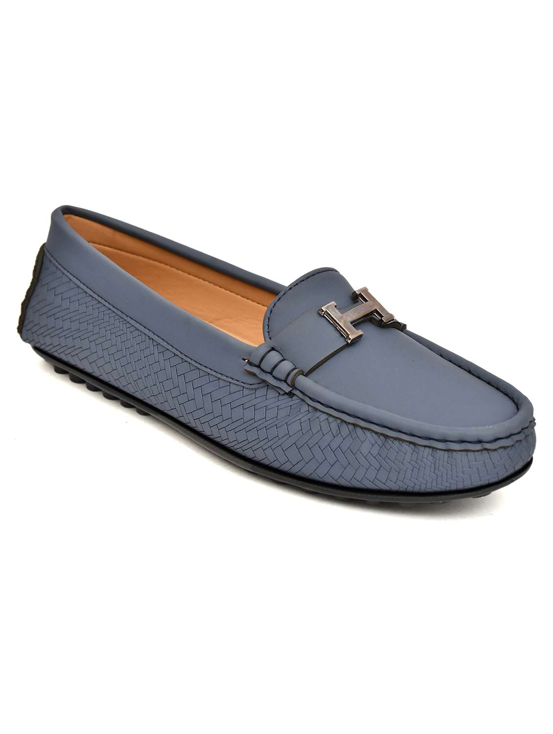 women textured slip on loafers - 22526773 -  Standard Image - 3