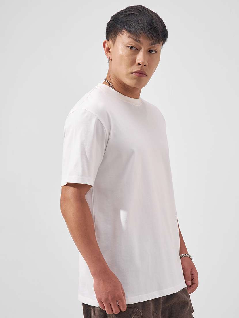 men solid short sleeve regular fit t-shirt - 22526841 -  Standard Image - 3