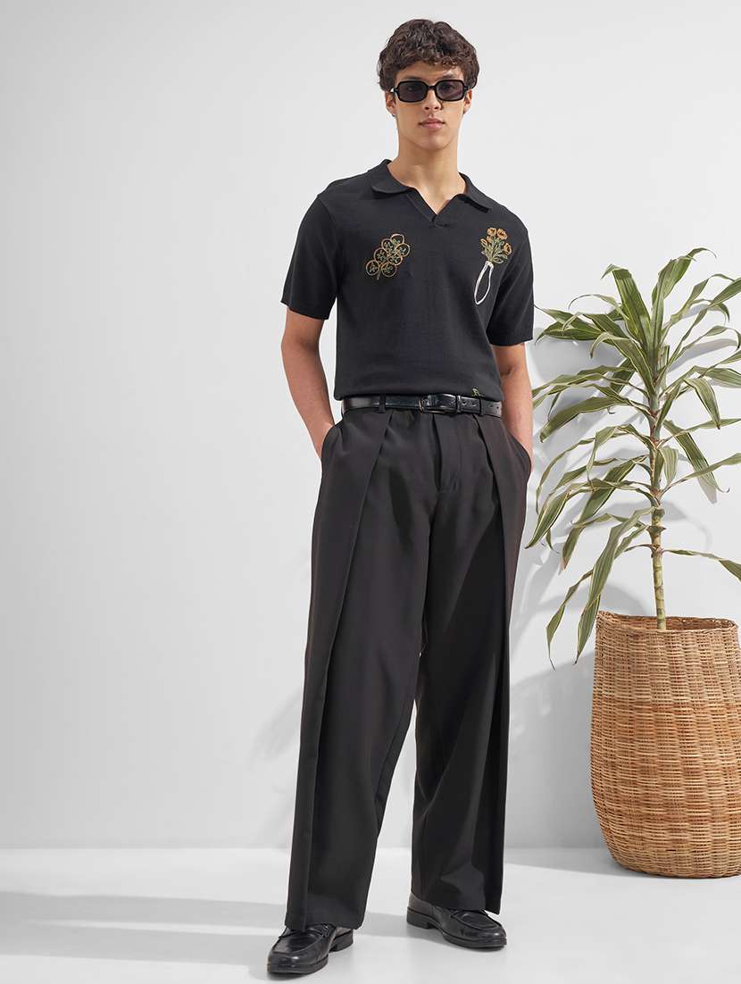 men self design short sleeve regular fit polo t-shirt - 22526865 -  Standard Image - 5