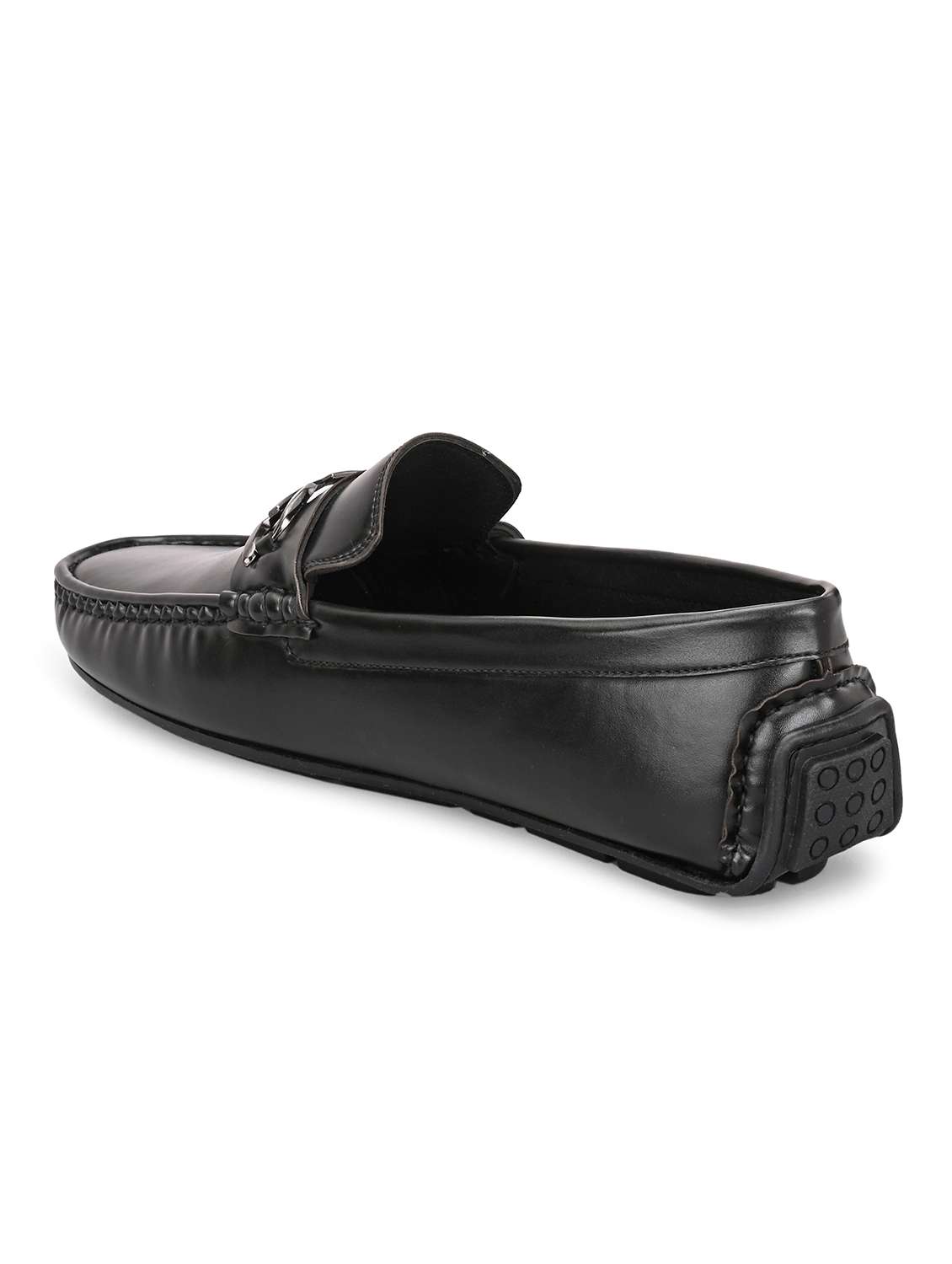 men black slip on horsebit loafer - 22527040 -  Standard Image - 3