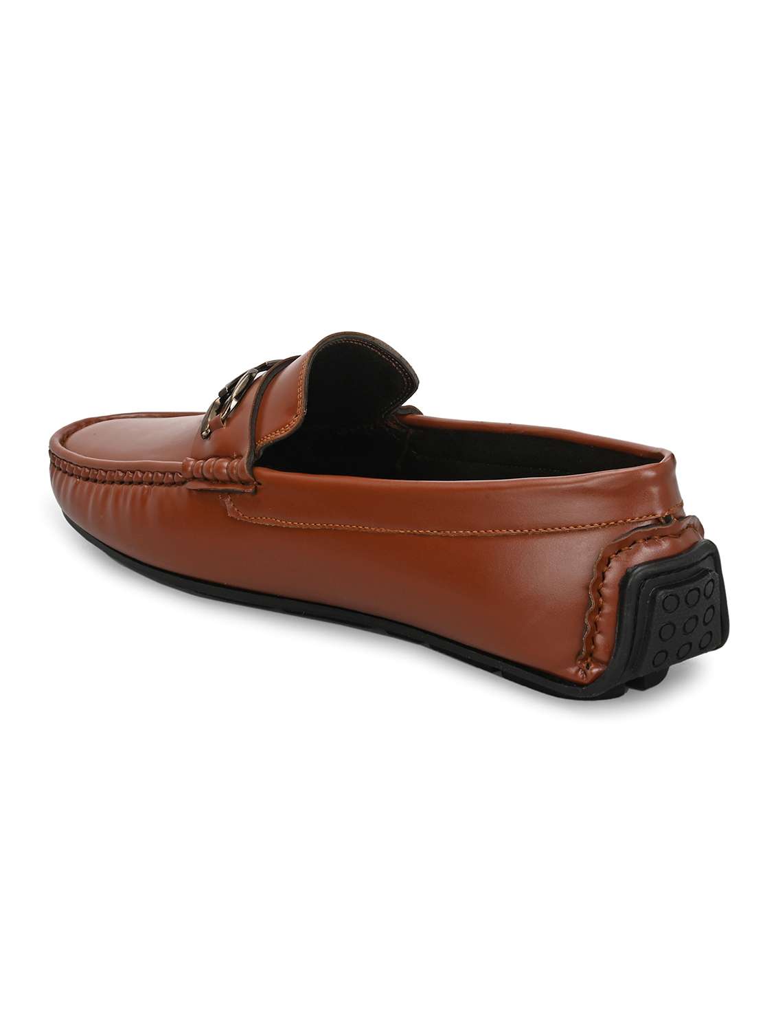 men tan slip on horsebit loafer - 22527042 -  Standard Image - 3