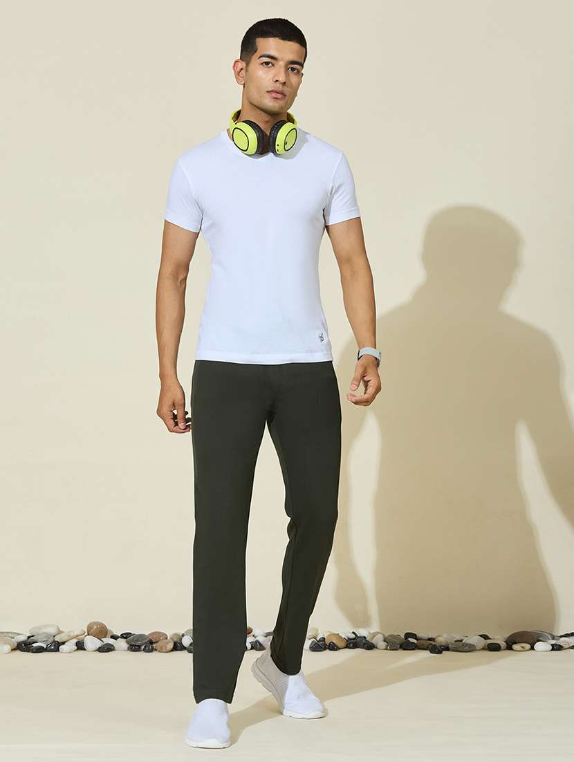  men side taped mid rise full length track pant - 22527220 -  Standard Image - 5