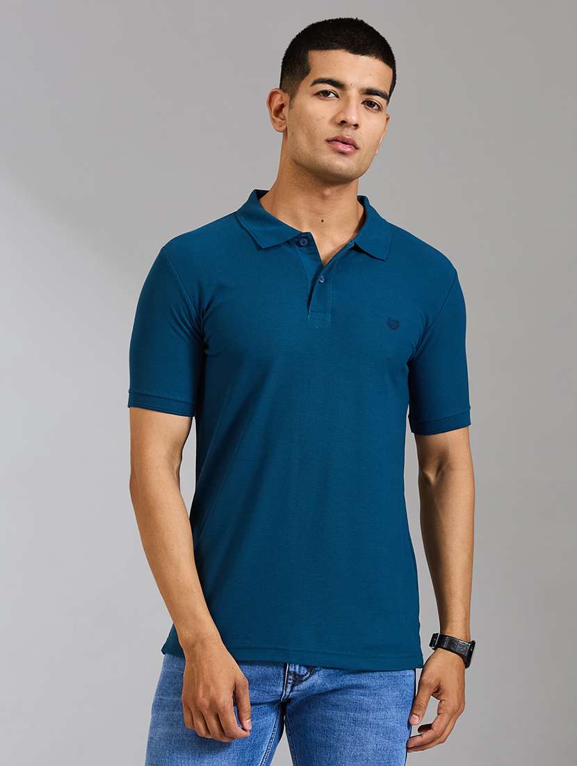 men solid short sleeve slim fit casual shirt