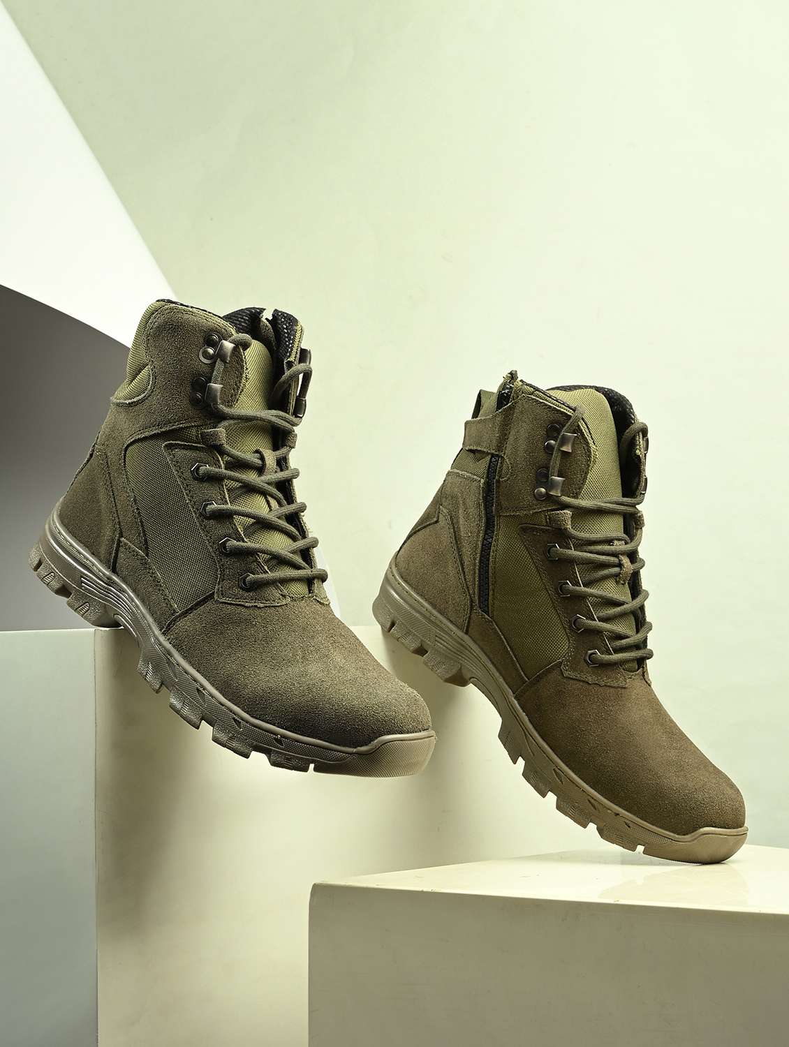 men green hiking boots boot