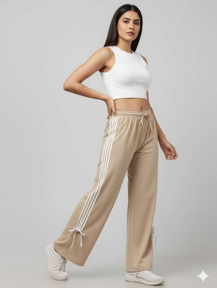 women tapered high rise track pant - 22527549 -  Standard Image - 3