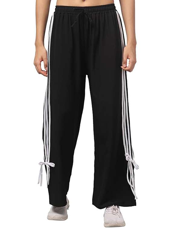 women tapered mid rise track pant - 22527550 -  Standard Image - 3