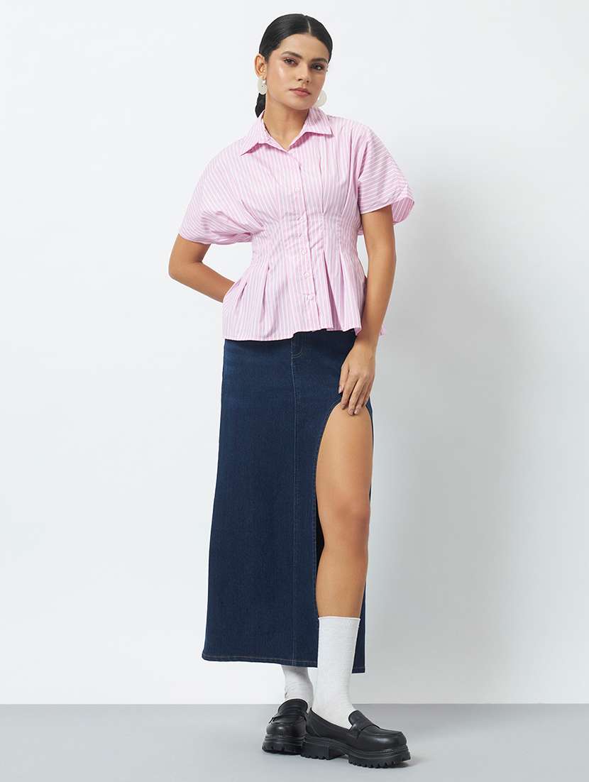 Women Printed Collared Regular Shirt - 22527765 -  Standard Image - 5