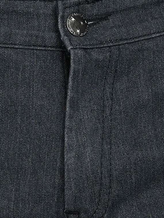 men plain mid rise full length straight jeans - 22528142 -  Standard Image - 5