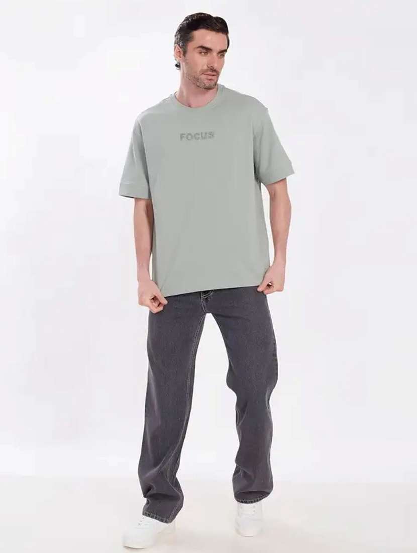 men plain mid rise full length relaxed fit jeans - 22528213 -  Standard Image - 3