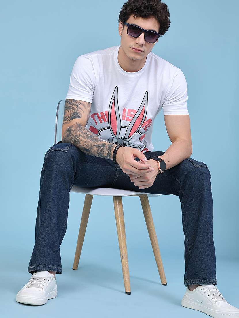 men solid mid rise regular fit cargo  - 22530121 -  Standard Image - 5