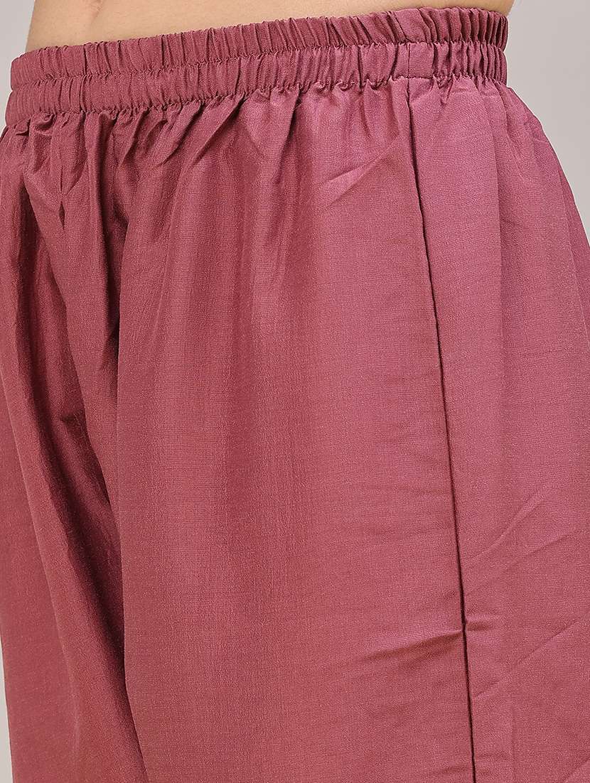Women Embroidered Three Quarter Sleeves Kurta Pant With Dupatta Set - 22539377 -  Standard Image - 5