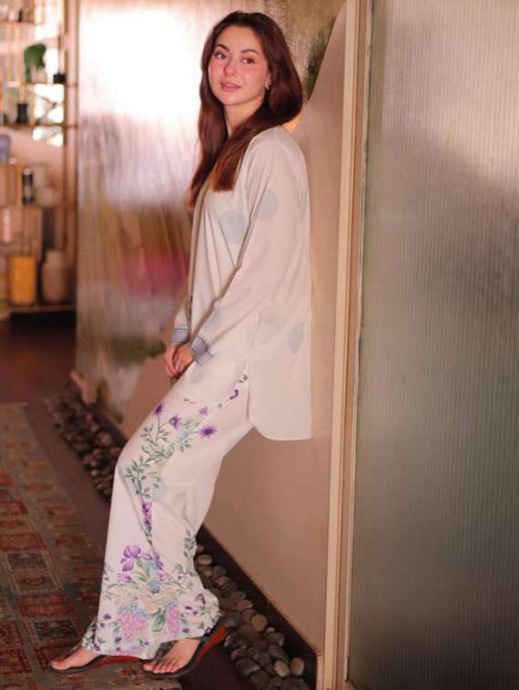 women printed long sleeve ethnic co-ord set - 22540020 -  Standard Image - 3