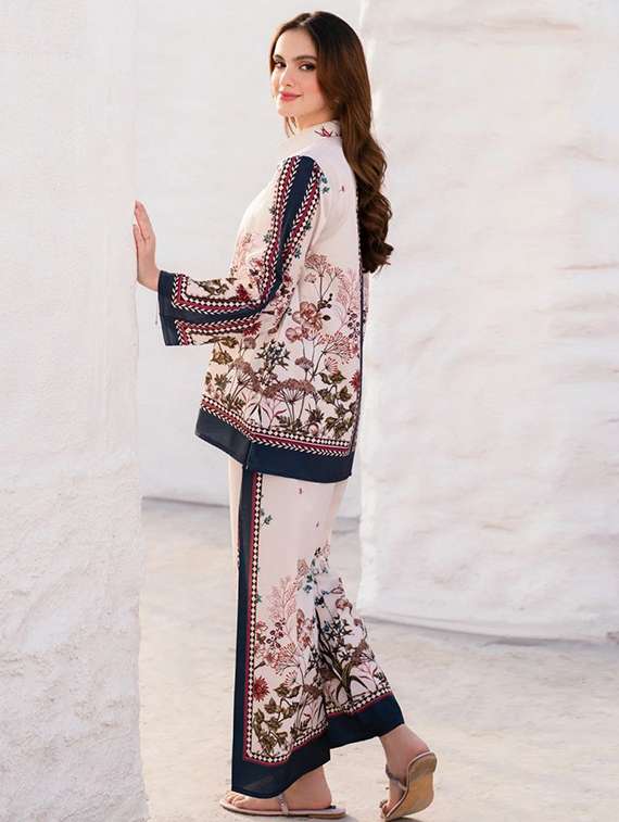 women printed long sleeve ethnic co-ord set - 22540021 -  Standard Image - 3