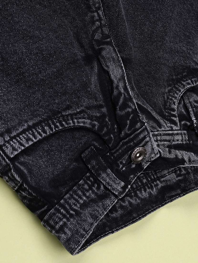 boys washed mid rise straight fit jeans - 22540068 -  Standard Image - 3