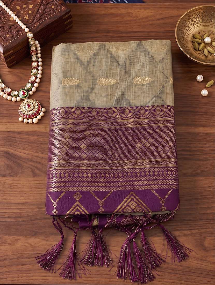 women self design southern silk saree with blouse - 22540093 -  Standard Image - 3