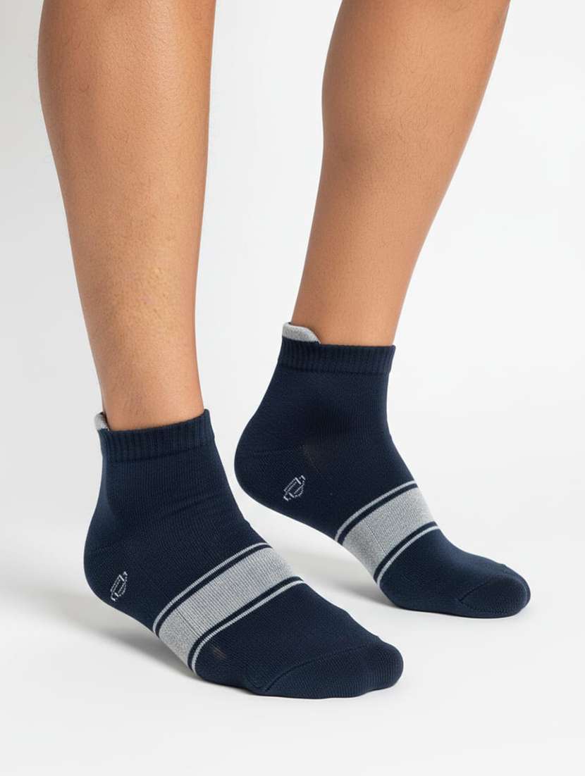 men pack of 3 ankle length sock - 22540183 -  Standard Image - 3